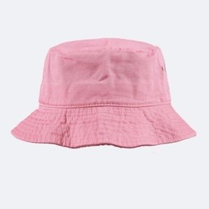 Pastel Pink Cotton Bucket Hat NWOT